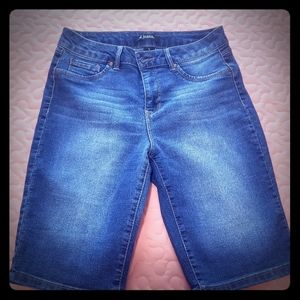 Denim. Bermuda shorts